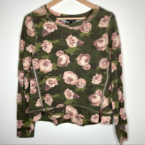 Stella & Dot Crush It Floral Camo Pullover - Picture 5 of 7